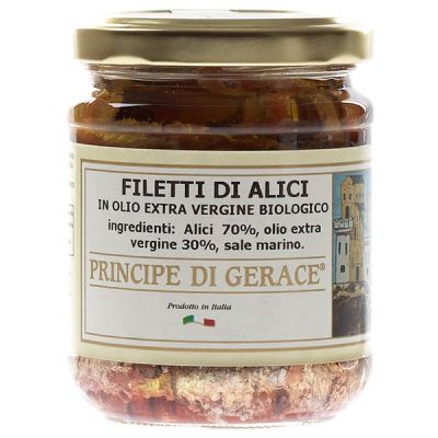 Ansjovis filets van Principe Di Gerace, 6 x 200 g
